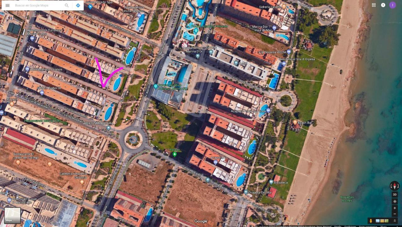 Apartamento Trebol 2 Apartman Orpesa Kültér fotó